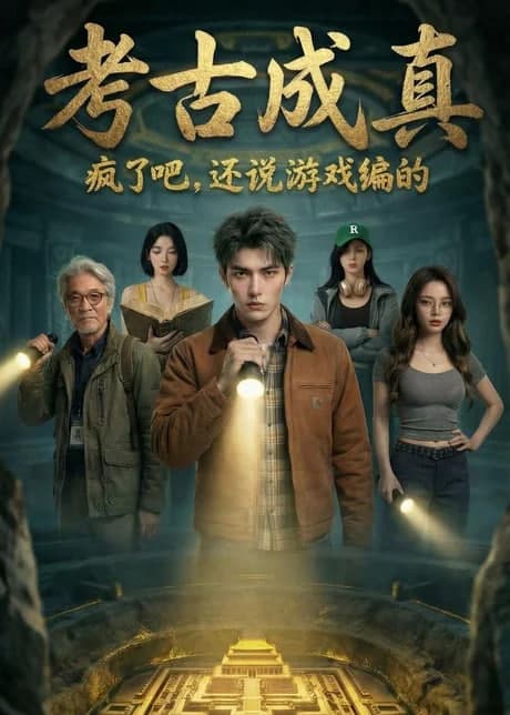 考古成真疯了吧,还说游戏编的海报