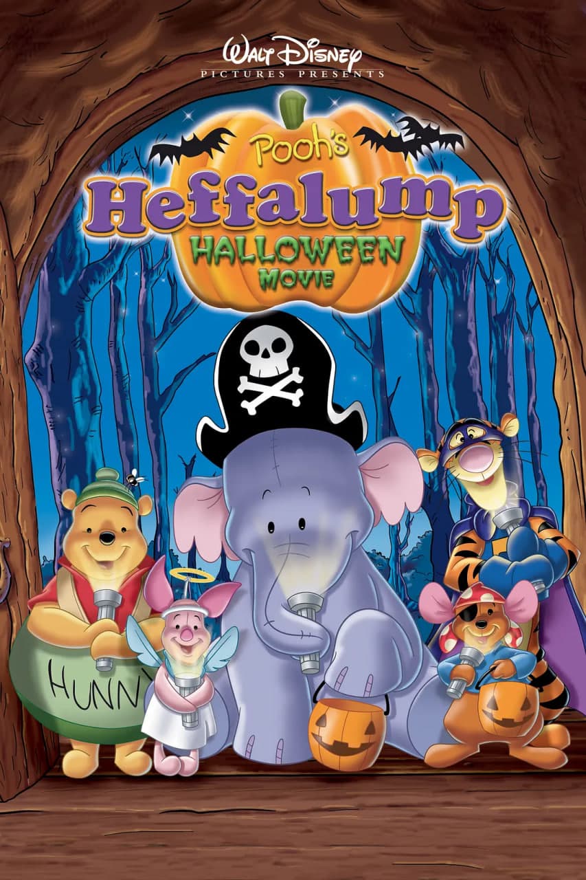 小熊维尼:长鼻怪万圣节海报
